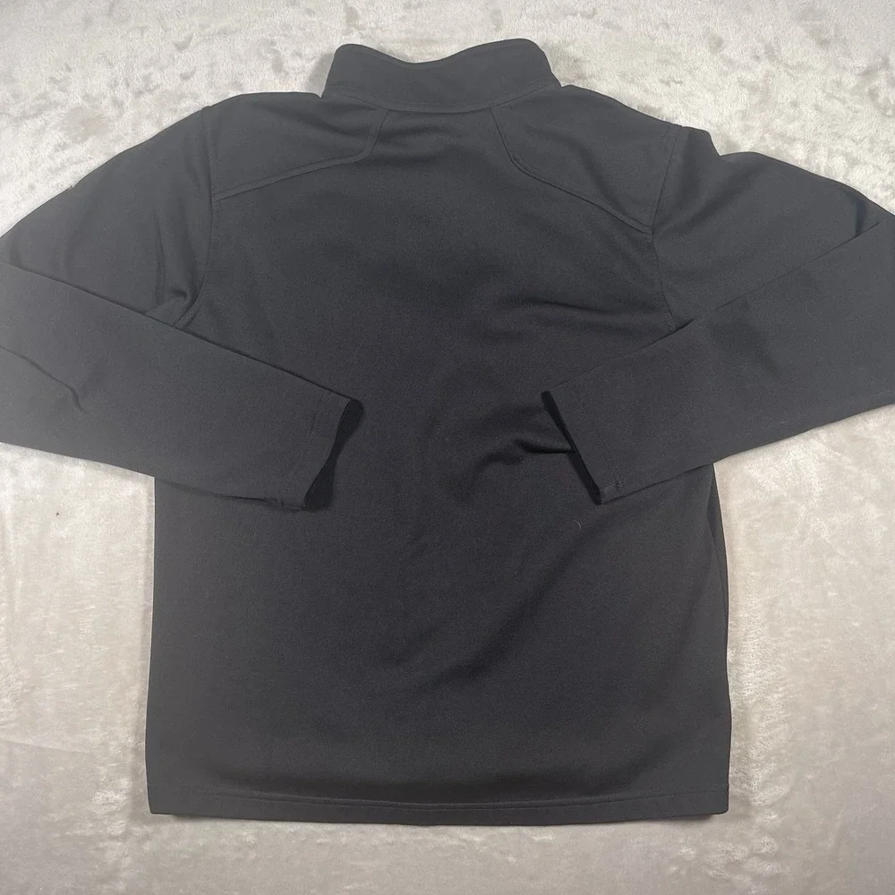 Eddie Bauer First Ascent 1/4 Zip Fleece‎ Pullover Jacket Mens L Black